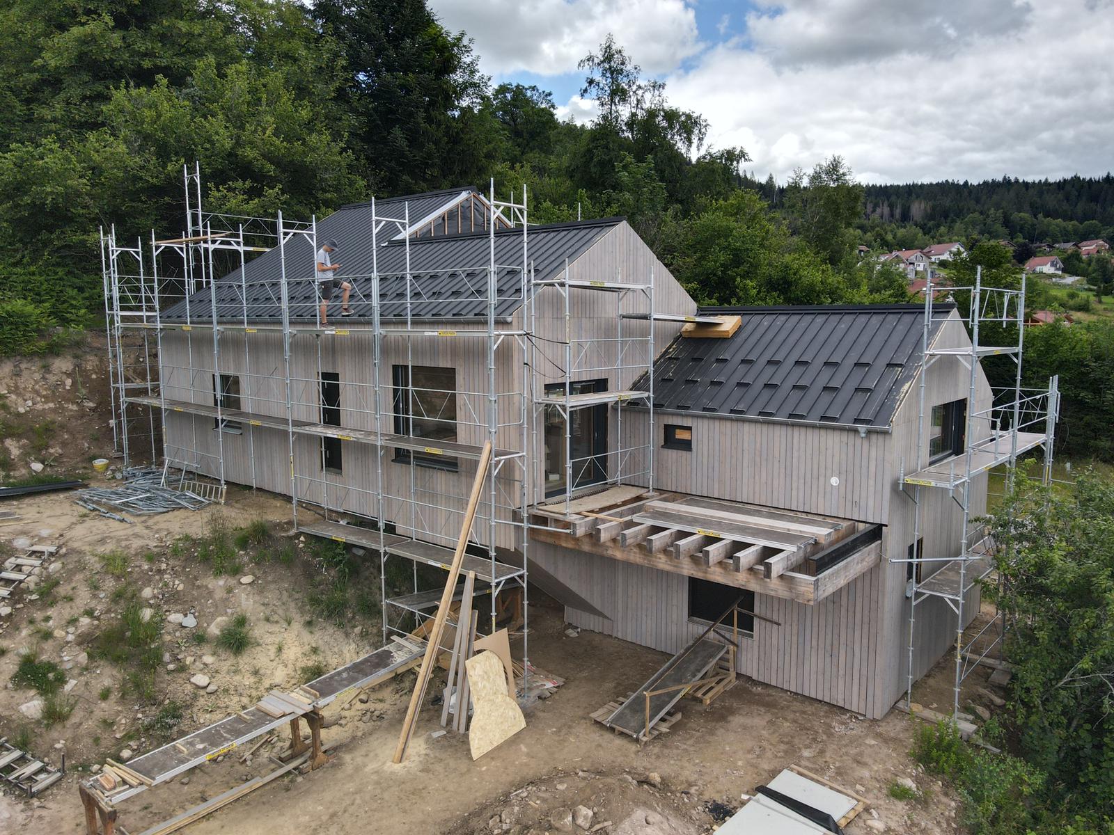 Projet bar6 - Baradge mélèze - Aspect vieux bois - Lac de Gérardmer