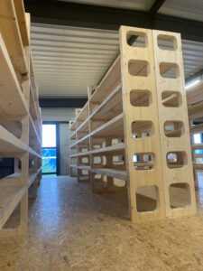 escalier pourprojet e2 - Plateforme de stockage