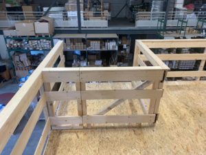 escalier pourprojet e2 - Plateforme de stockage